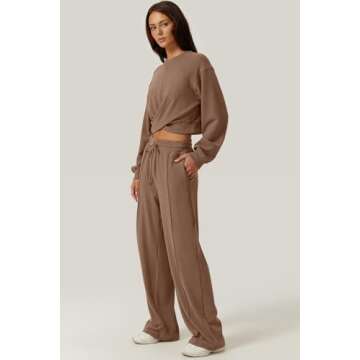 QINSEN 2 Piece Lounge Set - Chic & Comfortable Style