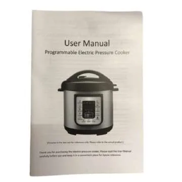 W4H 6 Qt 8-in-1 Multi-Use Electric Pressure Cooker