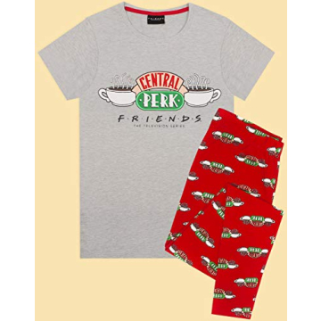 FRIENDS Central Perk Pajama Set for Women - Comfortable & Fun