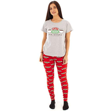 FRIENDS Central Perk Pajama Set for Women - Comfortable & Fun