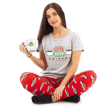 FRIENDS Central Perk Pajama Set for Women - Comfortable & Fun