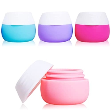Gemice Silicone Travel Containers for Toiletries set of 4