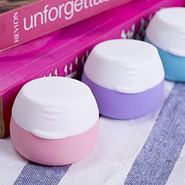 Gemice Silicone Travel Containers for Toiletries set of 4