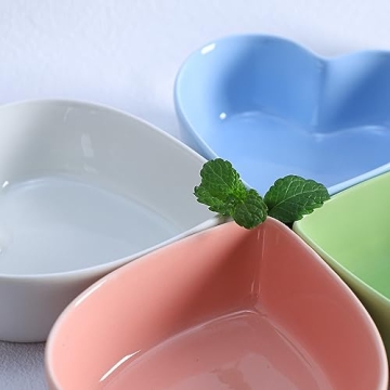 WAIT FLY Heart-shaped Bowls for Stylish Eating and Gifting