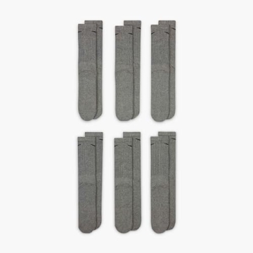 Nike Everyday Cushioned Crew Socks – 6 Pairs for All Ages