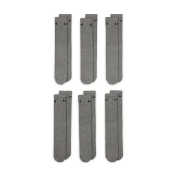 Nike Everyday Cushioned Crew Socks – 6 Pairs for All Ages