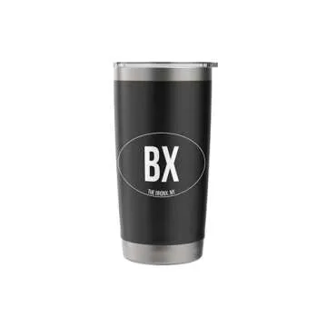 Bronx New York Classic Oval Design, I Love NYC Stainless Steel Insulated Tumbler