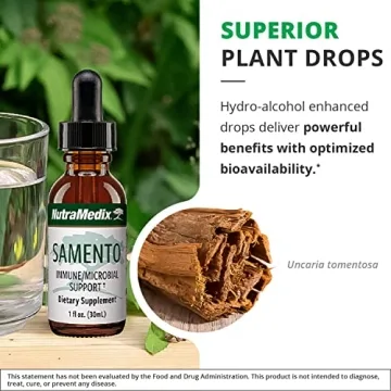 NutraMedix Samento Cat's Claw Liquid Vitamins for Immunity