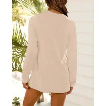 NENONA Women's Stylish Knit Lounge Set for Casual Days