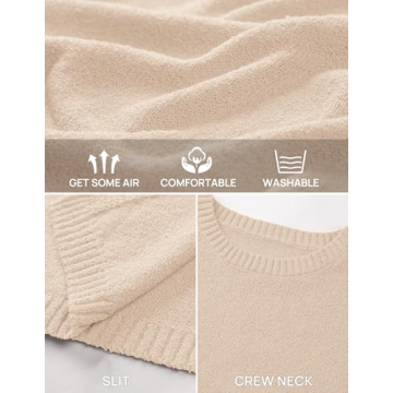 NENONA Women's Stylish Knit Lounge Set for Casual Days