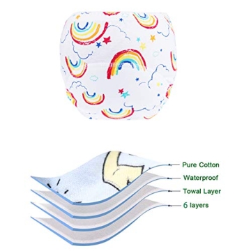 Potty Training Pants for Kids - 8 Pack, Soft & Comfy