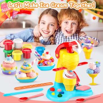 Playdough Sets for Kids Ages 4-8,Kids Toys for Ages 5-7 8-13,Toys for 3 4 5 6 7 8 Year Old Girl Gift...