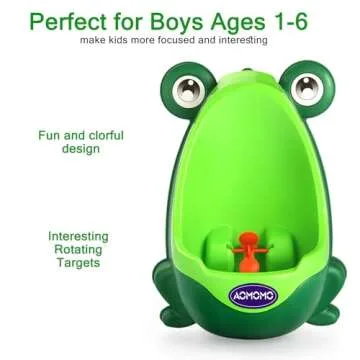 Frog Potty Training Urinal for Boys Fun Target Green