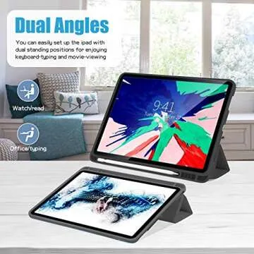 Ultra Slim iPad Air 3 Smart Case with Pencil Holder