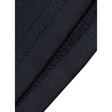 Berydress Women's Elegant Chic Halter Neck Sleeveless Solid Stretchy Mermaid Long Evening Dress (L, 6075-Black)