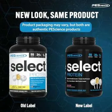 PEScience Select Low Carb Protein Powder - Delicious Cake Pop Flavor, Gluten-Free & Keto Friendly fo...