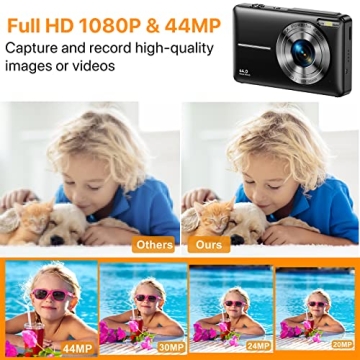 FHD 1080P Digital Camera for Kids - Capture Amazing Moments