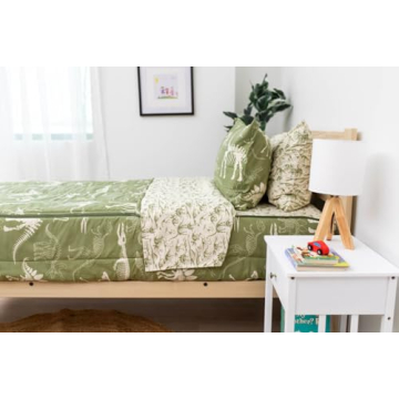 Beddy's Dinosaur Themed Easy Zip Kids Bedding Set