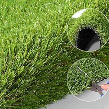 Homietina Artificial Grass Turf for Indoor and Outdoor Use