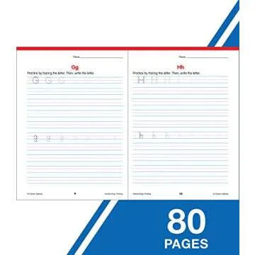 Carson Dellosa Kids Handwriting Workbook for Practice Printing and Letter Tracing Uppercase and Lowercase Alphabet, Preschool and Up (Brighter Child: Grades K-2)