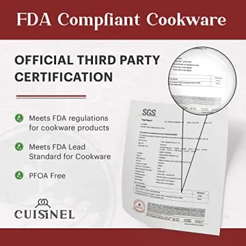 Cuisinel Cast Iron Skillets Set for Versatile Cooking