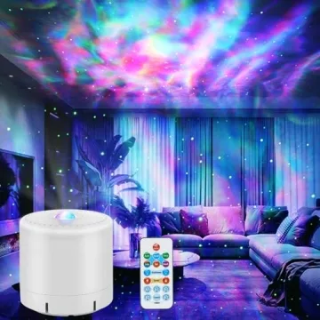 HERHOTER Galaxy Projector - Star Projector with Timer & Remote Control for Home Decor