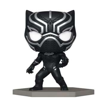 Funko Pop! Marvel: Captain America: Civil War Build A Scene - Black Panther, Amazon Exclusive, Figur...