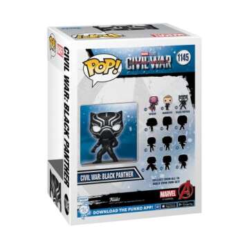 Funko Pop! Marvel: Captain America: Civil War Build A Scene - Black Panther, Amazon Exclusive, Figure 3 of 12