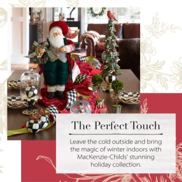 MacKenzie-Childs Jester Fancy Ornaments Set of 3