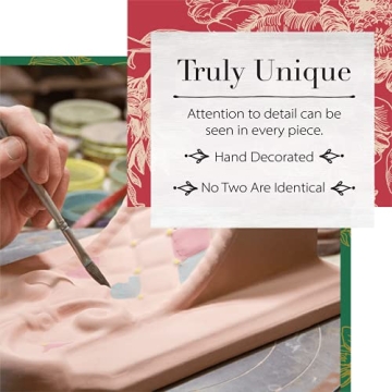 MacKenzie-Childs Jester Fancy Ornaments Set of 3