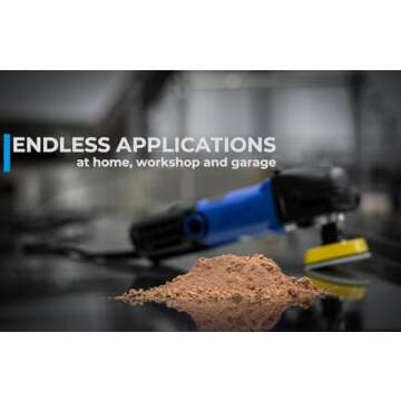 GLASS POLISH PRO 8.8oz (250g) Cerium Oxide, High-Grade Glass Polishing Powder, Enhanced Formula, TREO 85%, 3.5 Microns, Brown – GP90008