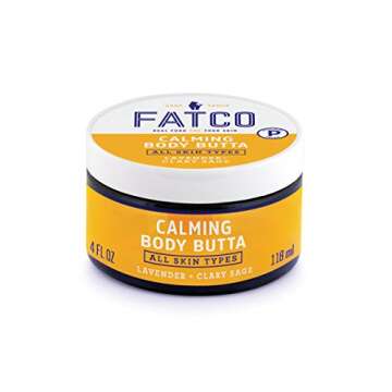 FATCO Baby Butta with Organic Tallow Balm to use as a Safe Pregnancy Moisturizer and Baby Skin Moisturizer - Unscented (4 oz)