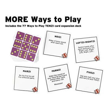TENZI Dice Party Game Bundle - Fast Fun for Everyone