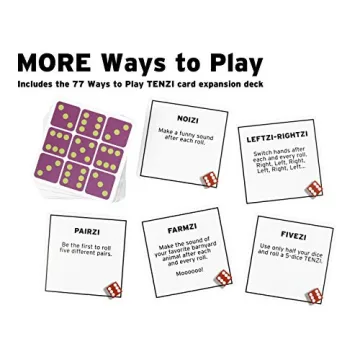 TENZI Dice Party Game Bundle - Fast Fun for Everyone