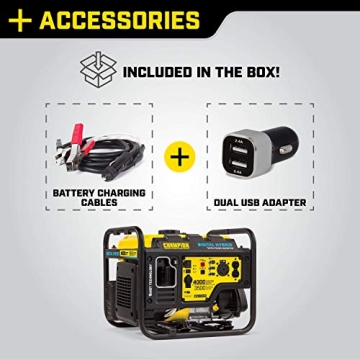 Champion 3500-Watt Generator for Camping & Emergencies