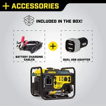 Champion 3500-Watt Generator for Camping & Emergencies