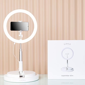 LITTIL Superstar Slim Ring Light for TikTok  & Vlogs