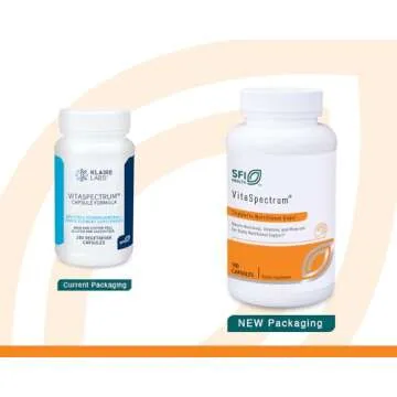 Klaire Labs VitaSpectrum Capsules - Multivitamin & Multimineral for Kids with 28 Essential Nutrients...