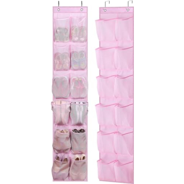 MISSLO Kids Over the Door Shoe Organizer – Space-Saving Hanging Rack for Every Home!