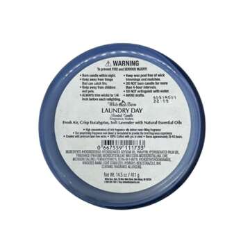 Bath and Body Works Laundry Day 3-Wick Candle with Essential Oils - 14.5 oz
