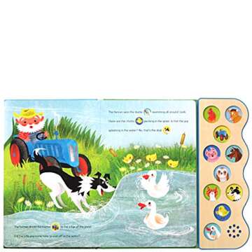 Busy Noisy Farm: Interactive Children's Sound Book with 10 Farmyard Noises to Enhance the Story (Int...