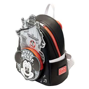 Loungefly Disney 100th Mickey Mouse Club House Mini Backpack Standard