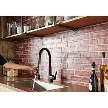 Moen Matte Black Soap Dispenser for Kitchen Elegance