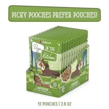 Weruva Dogs in The Kitchen Lamburgini, 2.8oz Pouches Pack of 12