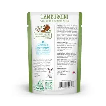 Weruva Dogs in The Kitchen Lamburgini, 2.8oz Pouches Pack of 12