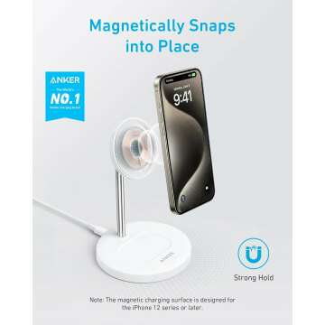 Anker PowerWave 2-in-1 Magnetic Charging Stand
