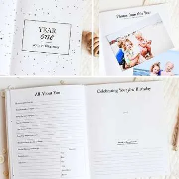 Childhood Memory Book (Sky Blue, 175 Pages) - Milestone & Child Memory Book from Pregnancy to Year Eighteen – Childhood Memory Journal for Parents