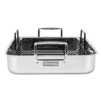 Viking Culinary 3-Ply Roasting Pan for Perfect Roasts