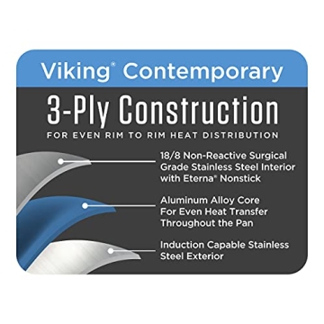 Viking Culinary 3-Ply Roasting Pan for Perfect Roasts