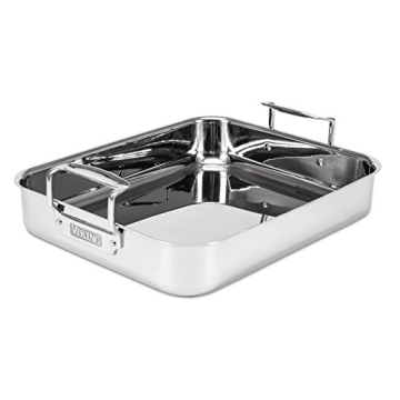 Viking Culinary 3-Ply Roasting Pan for Perfect Roasts